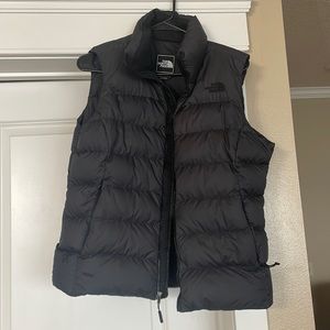 Womens North Face down vest